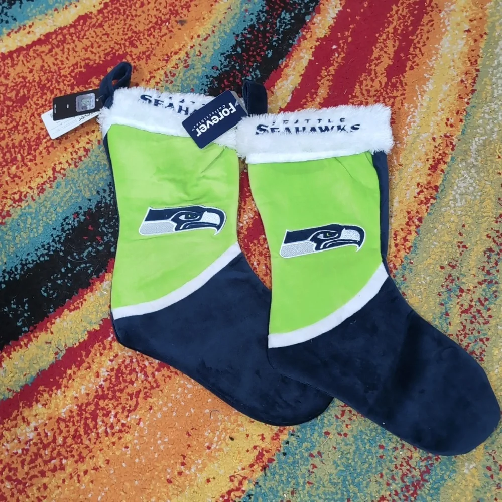 Seahawks holiday stocking